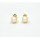 10 mm Caravanas En Oro 18K Y Perlas De Cultivo 10 mm Caravanas En Oro 18K Y Perlas De Cultivo