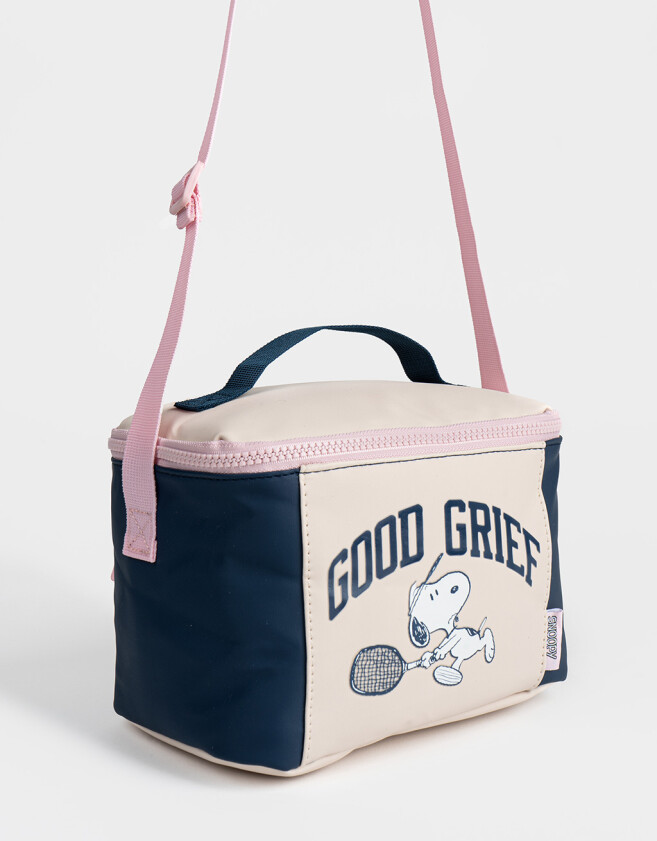 Calzados Varios Lunchera Estampada "snoopy" - Combinacion Bicolor