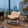 SILLON MECEDORA TULUM BEIGE C/ALMOHADON Unica
