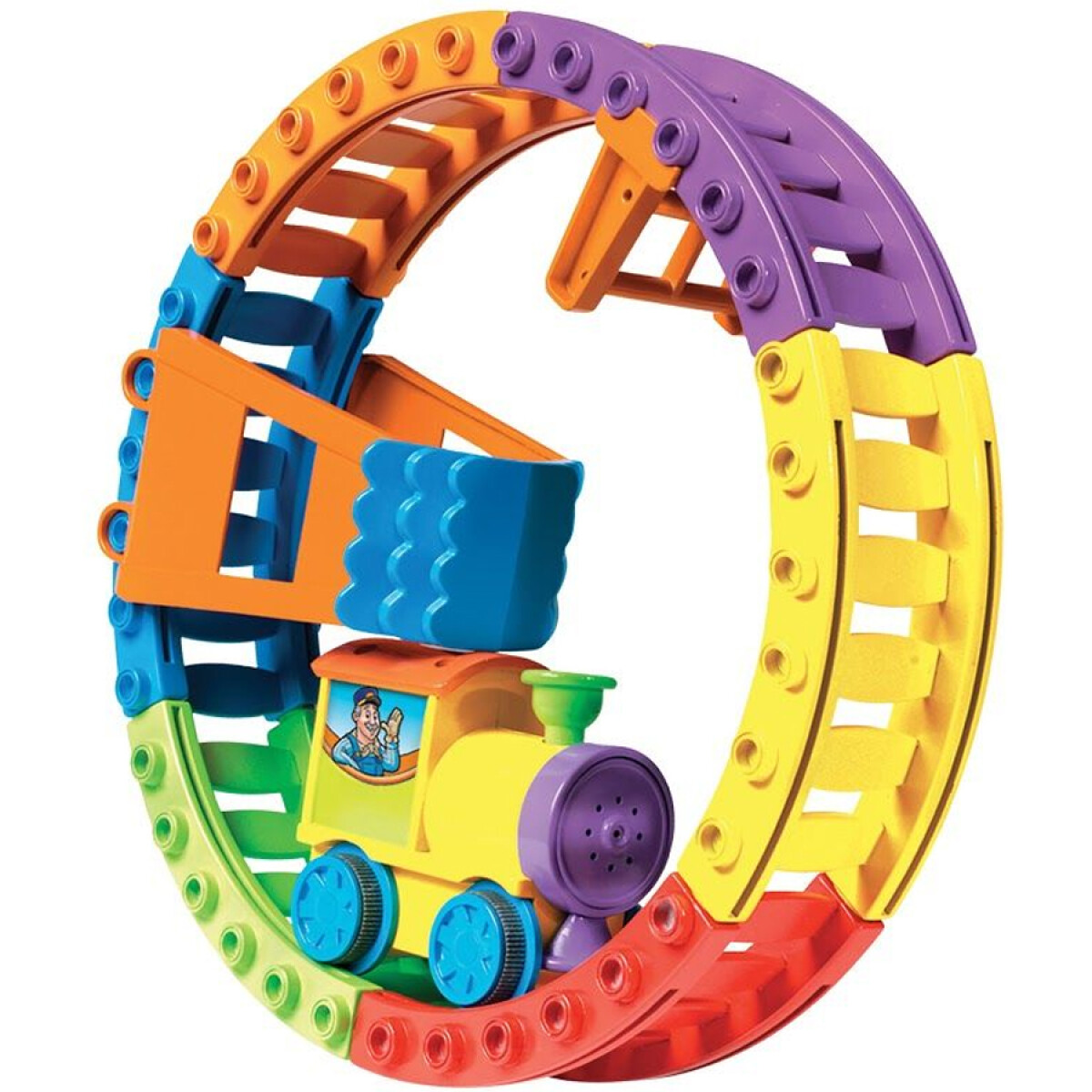 Juguete Tren Infantil Tomy Musical con Casita y Sonidos - 001 