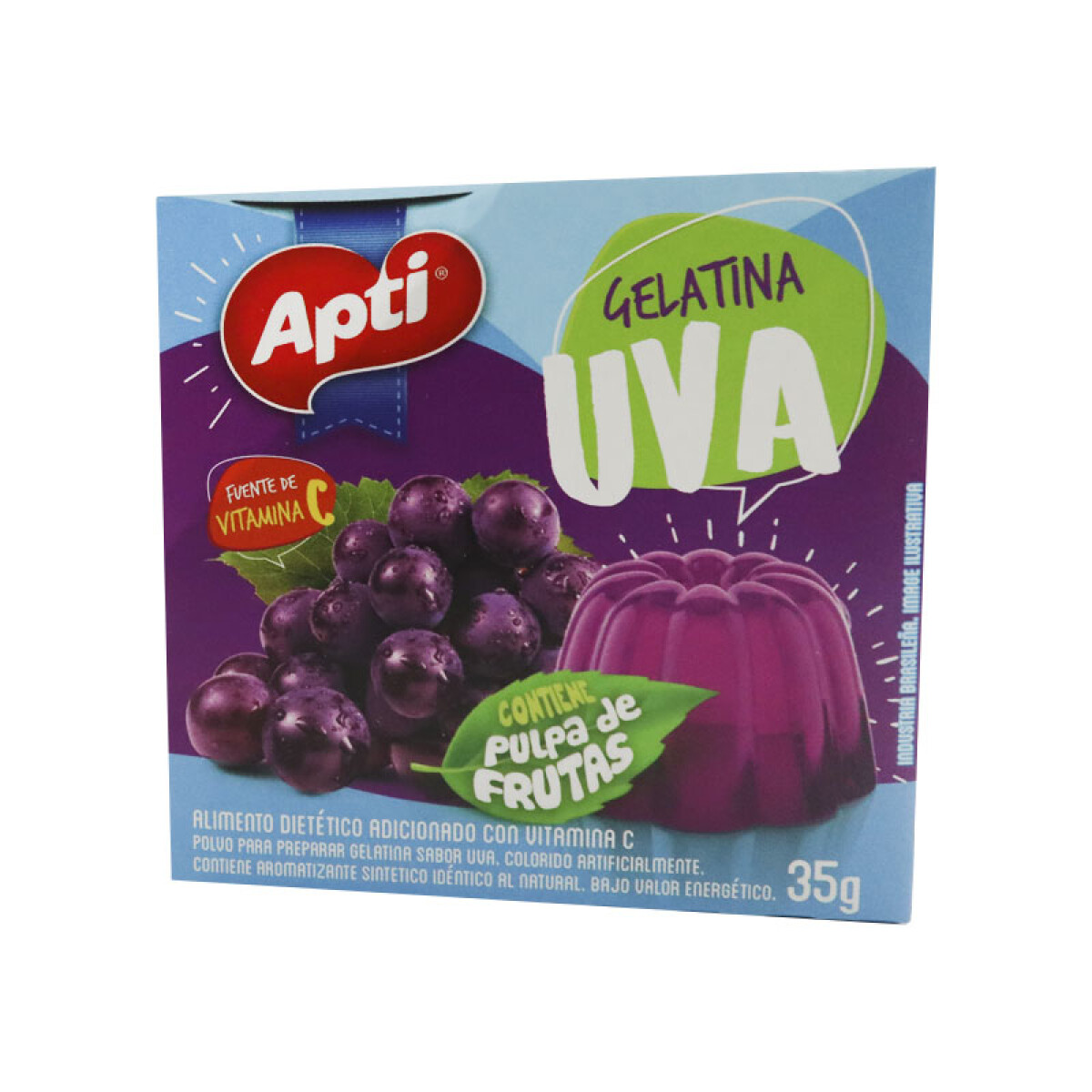 Gelatina APTI 20grs - Uva 