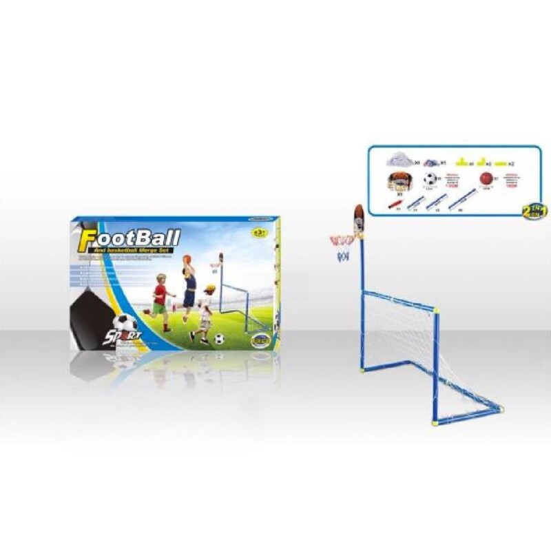 2 en 1 Futbol y Basquet N/a