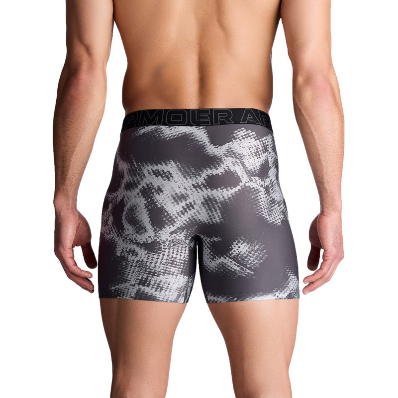 UA PERFORMANCE TECH-PRINT 6 INCH-GRY GRY-014