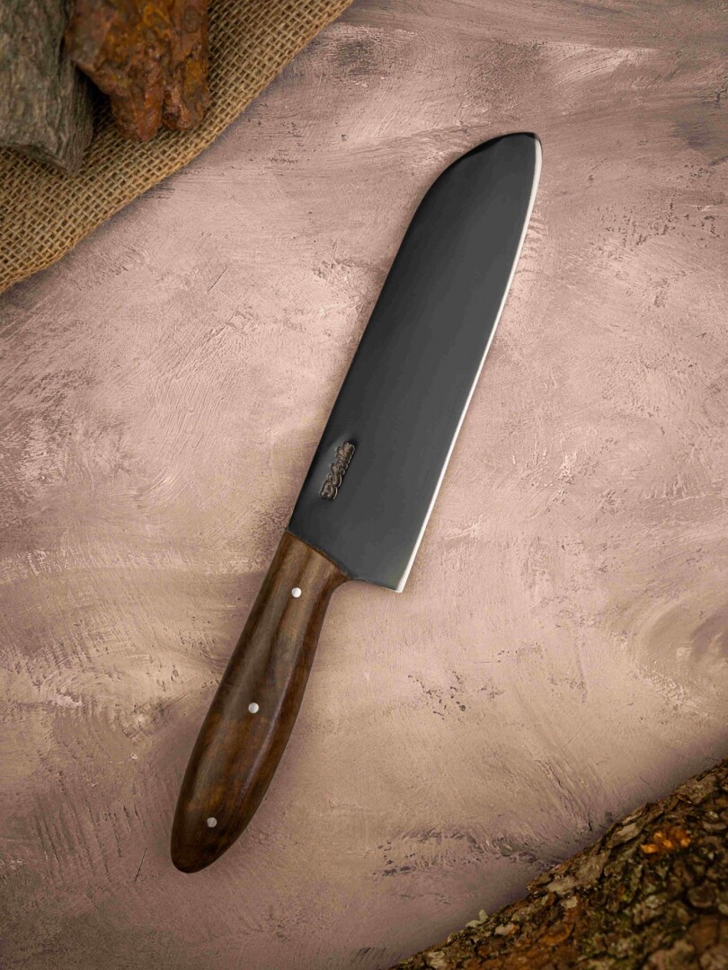 Cuchillo Chef Santoku Fosfatado Liso