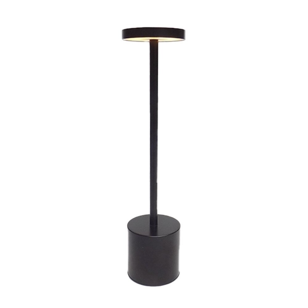 LAMPARA DE MESA LED 34CM RESTO NEGRO LAMPARA DE MESA LED 34CM RESTO NEGRO
