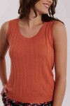 TOP TEJIDO NORMA LADRILLO