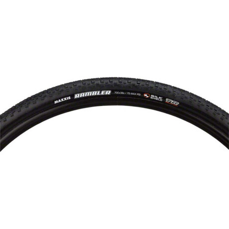 Cubierta Maxxis Rambler Tlr 700x38 Negra Unica