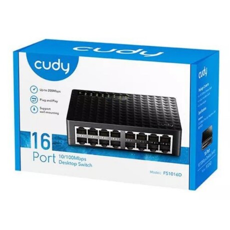 Switch Cudy 16 Puertos 10/100MBPS 001