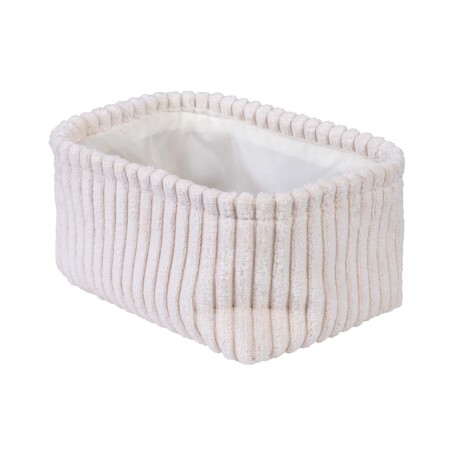 CESTA ORG. SMALL TELA NATURAL-BEIGE PANA