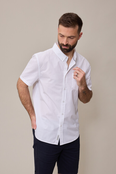 CAMISA RAIDON POLANCO Blanco