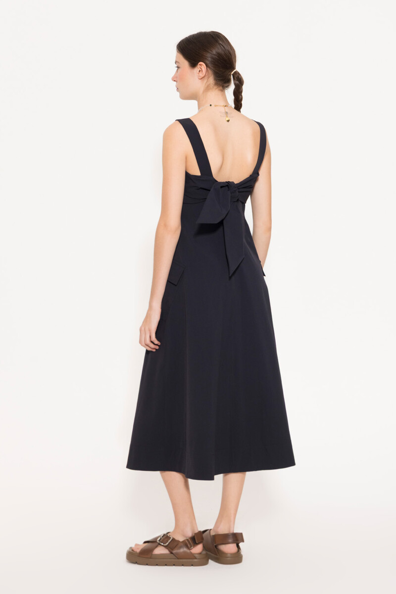 VESTIDO LOTUS Negro