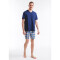 PIJAMA MM MASC AZUL MARINHO