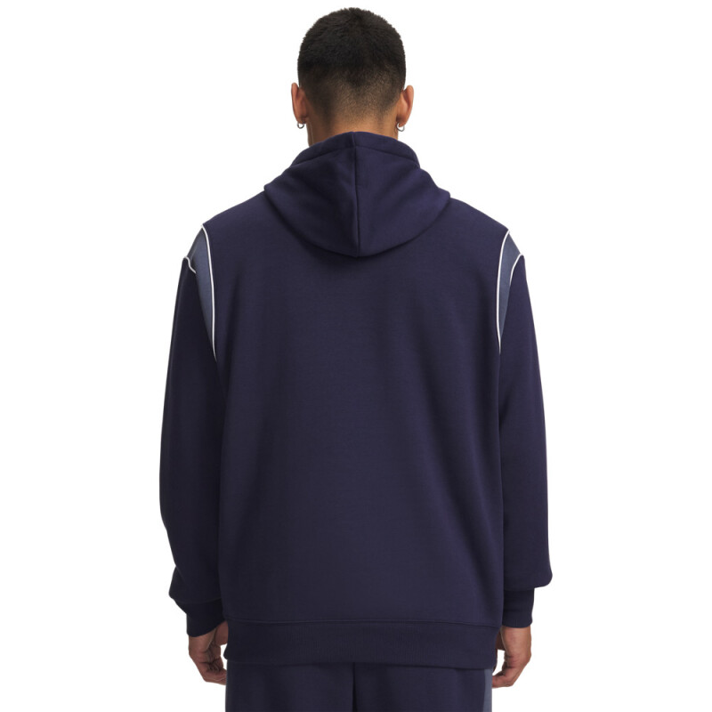UA Rival Fleece Nov Hoodie-BLU BLU-410