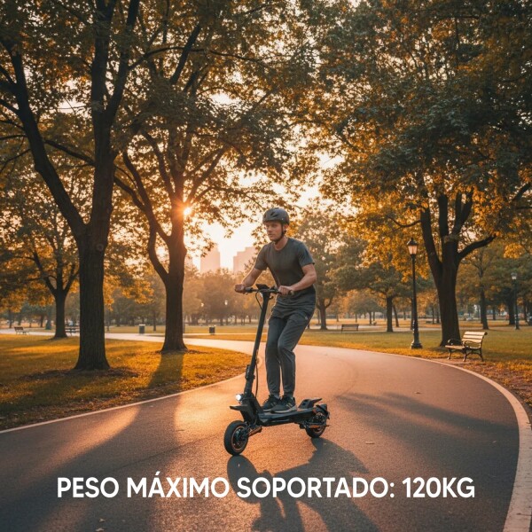 Monopatín Atom Viality 1000w 10" Bluetooth 50kmh MONOPATIN ATOM VITALITY