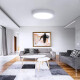 Luminaria Plafon Led Circular 30cm Metal Iluminacion Luz Blanco
