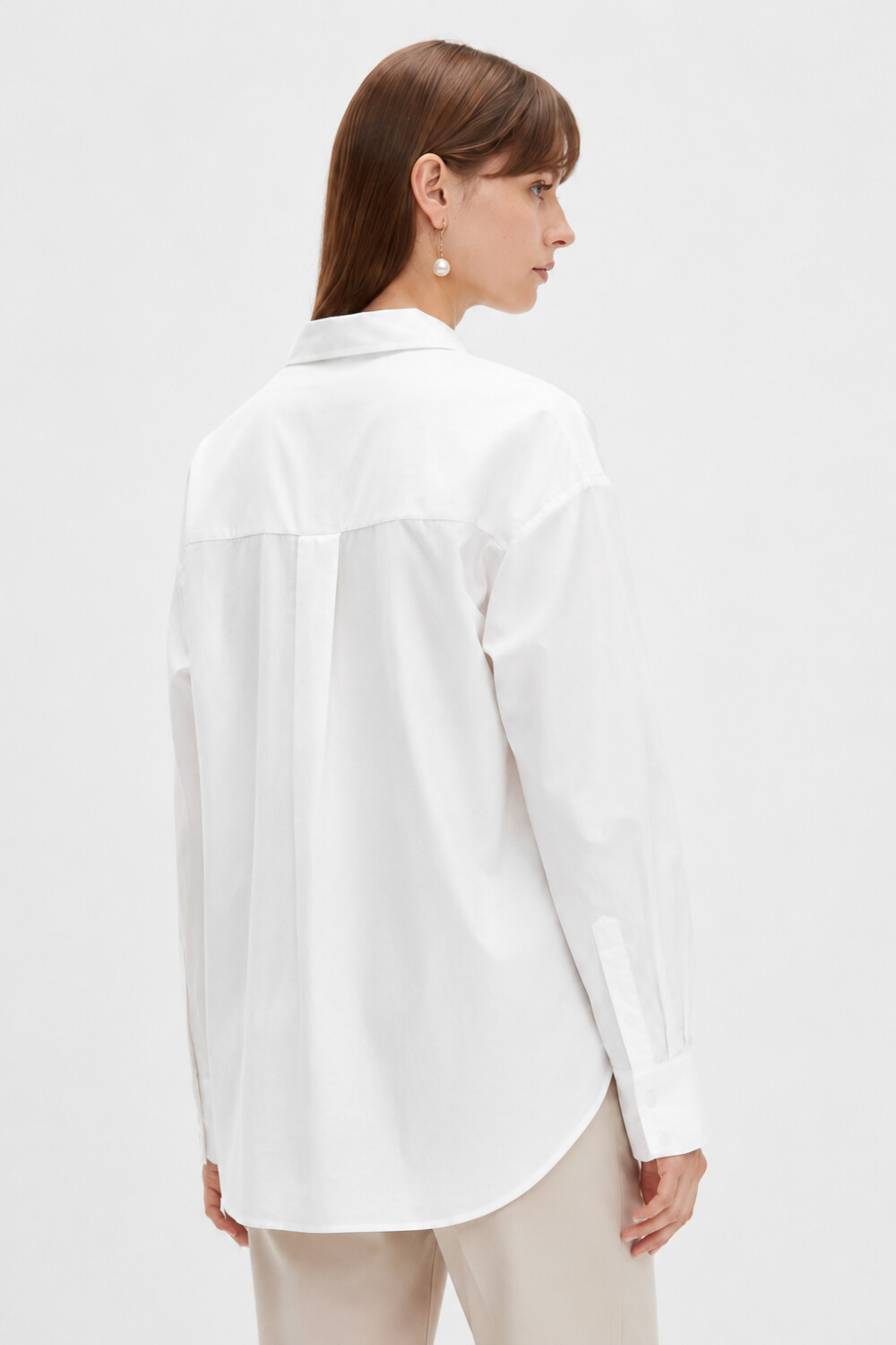 Camisa Tunnis Marfil / Off White