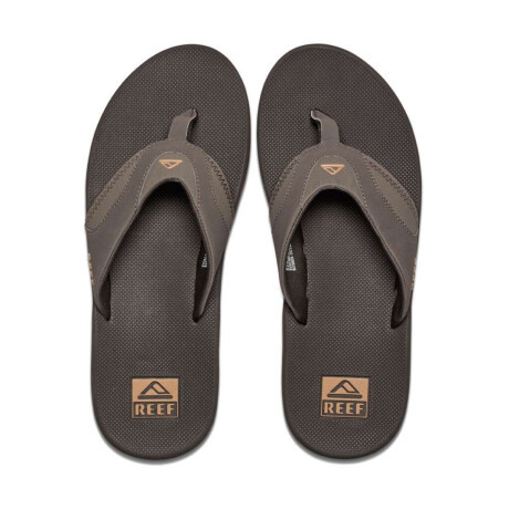 Ojotas Reef Fanning Brown Brown