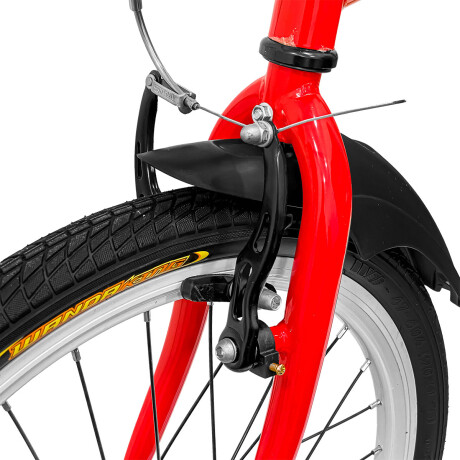 Bicicleta Plegable Expert Amsterdam Rodado 20 C/Cambios Varios Colores Rojo