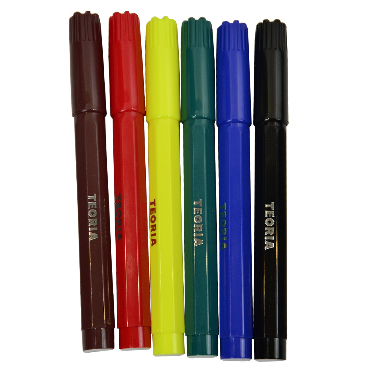 Marcadores Gruesos Teoria+ x6 - COLORES 