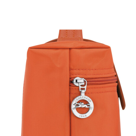 Longchamp -Maletín Le pliage Green,plegable de nylon Naranja