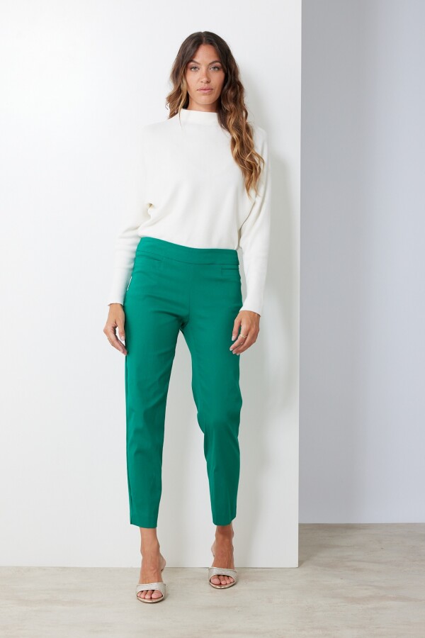 Pantalon Office Colors VERDE