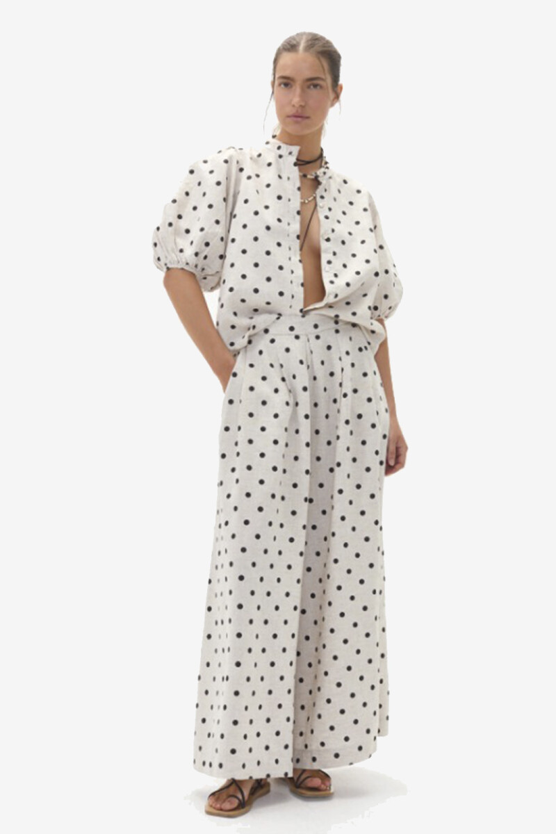 SABI LINEN PANTS Natural