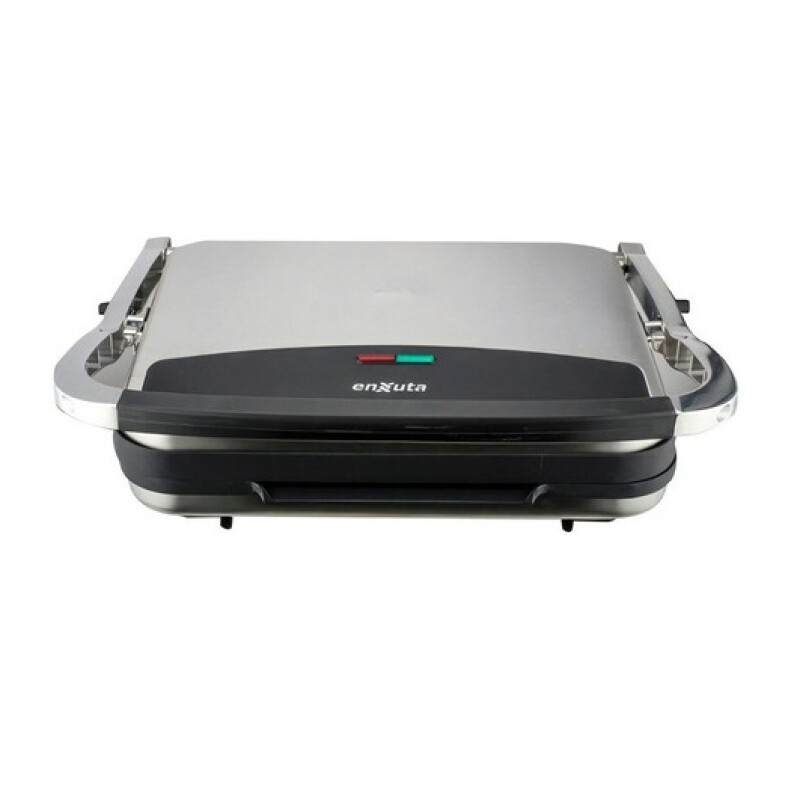 Sandwichera Grill Plancha Enxuta Acero Inoxidable 2000 W Color Plateado Sandwichera Grill Plancha Enxuta Acero Inoxidable 2000 W Color Plateado