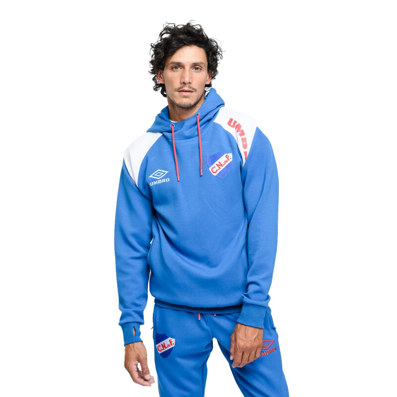 Canguro de Hombre Umbro Nacional Retro Azul Real - Rojo - Blanco