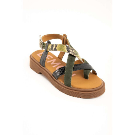 Sandalia Texturada Multi