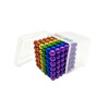 Cubo Bolas Magnético 216 piezas multicolor Imanes Neodimio 5 x 5 mm Cubo Bolas Magnético 216 piezas multicolor Imanes Neodimio 5 x 5 mm