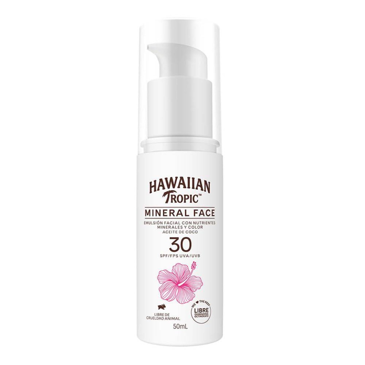 Hawaiian Tropic	 Mineral Emulsion Facial Fps30 50ml. 