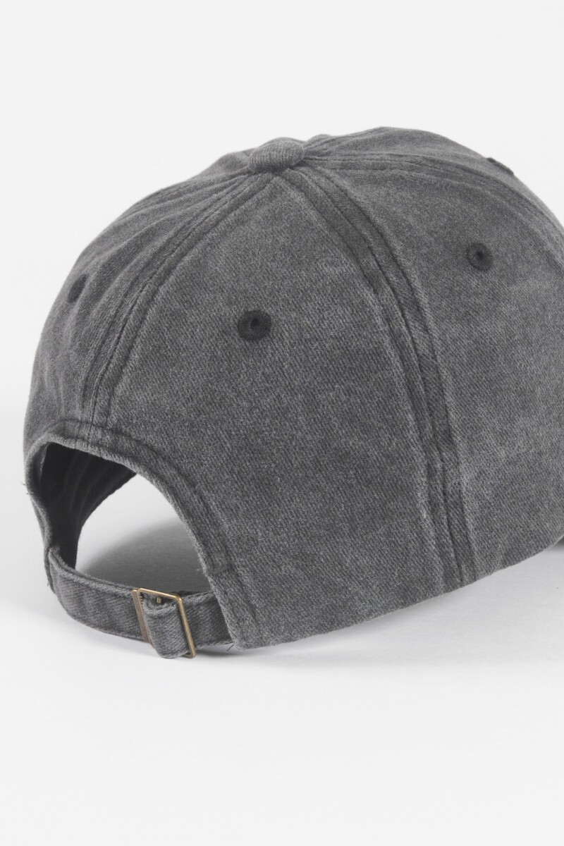 Cap gastado negro