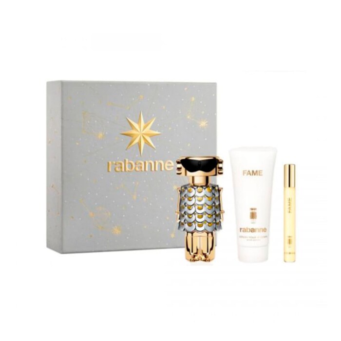RABANNE FAME(EDP80ML+BL+MG10ML) única