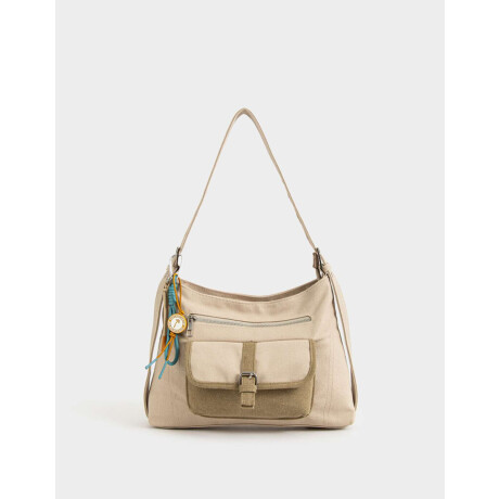 Carteras Grandes Blanco Crudo