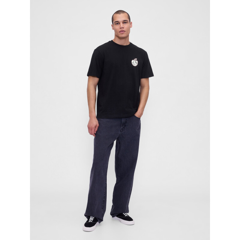 V-FRCH SS GAP VINTAGE GRAPHICS TRUE BLACK V2