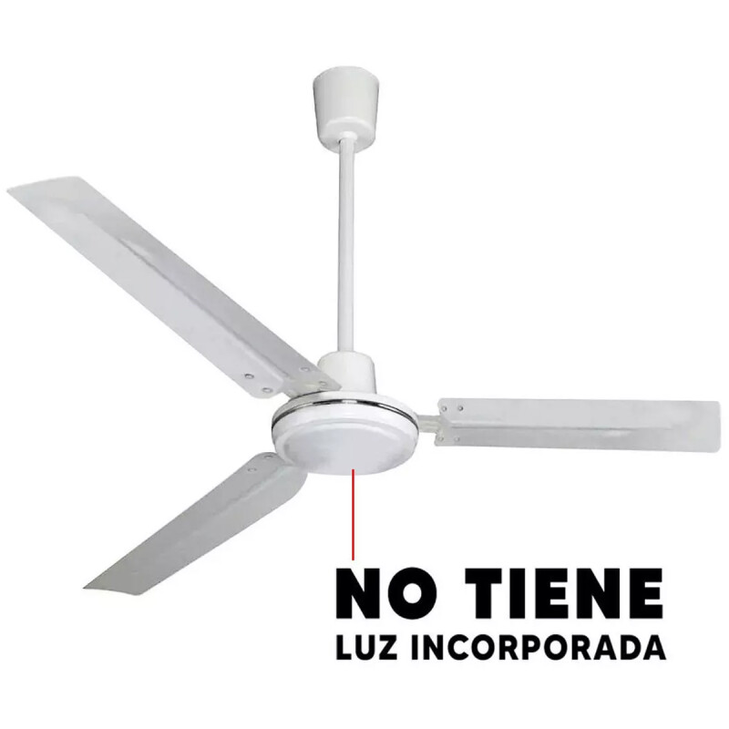 Ventilador Punktal Pk-d57 De Techo Sin Luz 3 Aspas 5 Velocidades Diámetro 56 Ventilador Punktal Pk-d57 De Techo Sin Luz 3 Aspas 5 Velocidades Diámetro 56