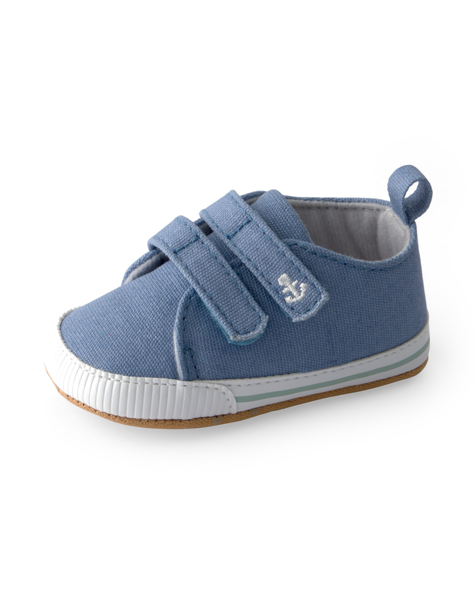 Zapatito chambray con velcro Sin color
