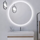 ESPEJO REDONDO ANTI CORROSION CON LED 70CM DIAMETRO FEEL 000