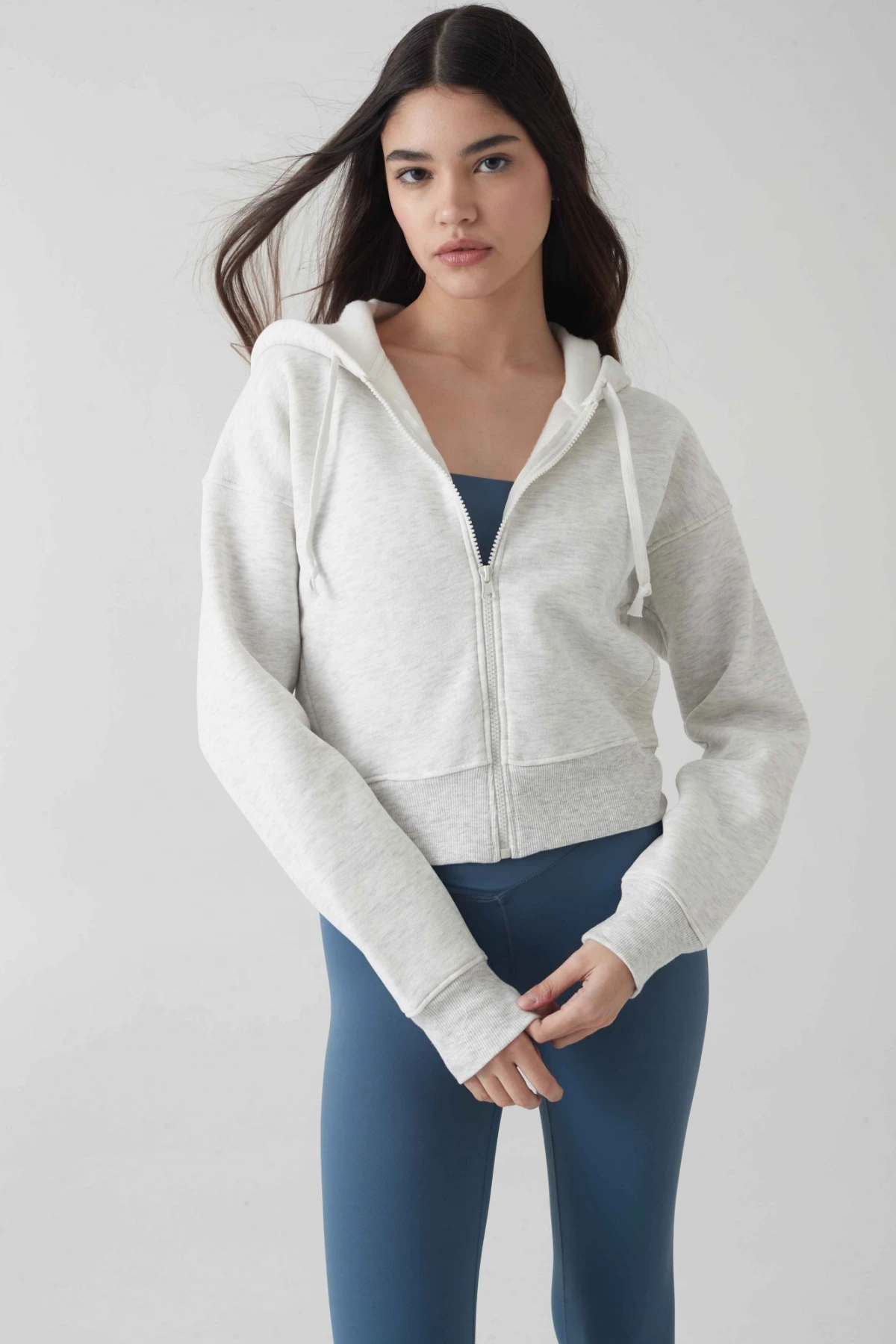 Campera Vesta Gris Melange