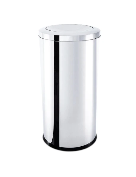 PAPELERA C/TAPA BASCULANTE 64LTS D35x70CM BRINOX PAPELERA C/TAPA BASCULANTE 64LTS D35x70CM BRINOX