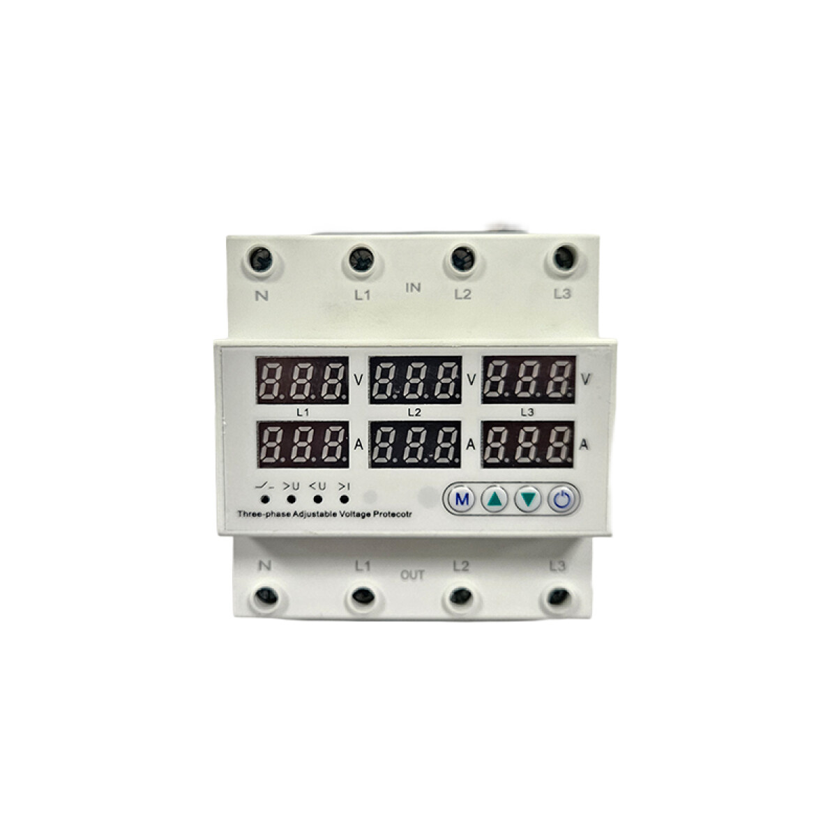 Relé din 4P p/sobre y sub tensión 220V max:63A - CF3902 