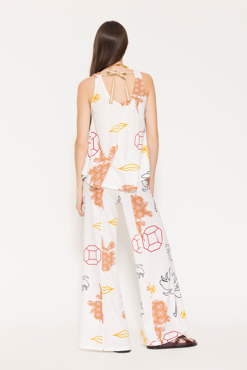 PANTALON PARIS Blanco