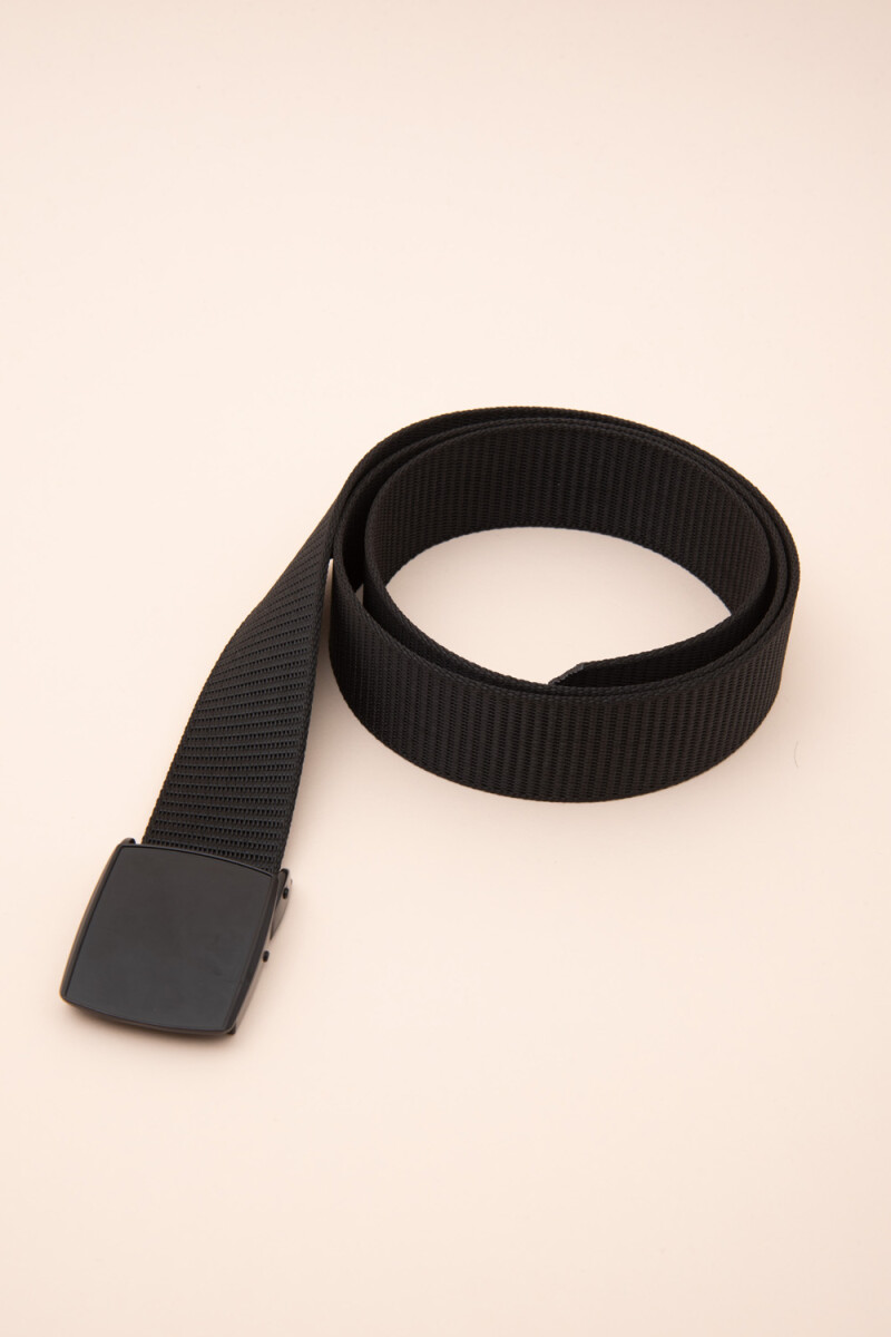 Cinturón ajustable - Negro 