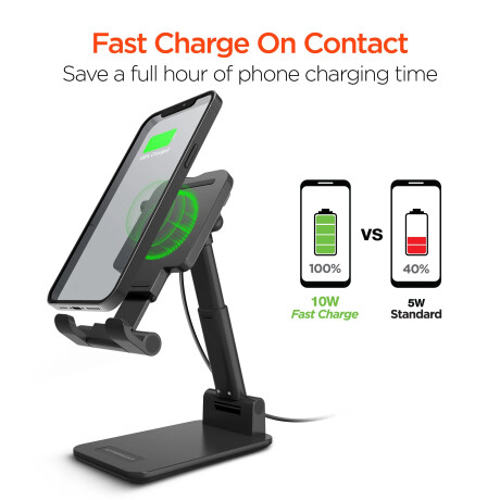 Hypergear - Soporte de Carga para Smartphone Qi Powerfold - Plegable. 001