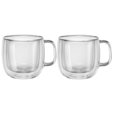 ZWILLING SORRENTO PLUS TAZA DOBLE FONDO CAPPUCCINO 450 ML X2 ZWILLING SORRENTO PLUS TAZA DOBLE FONDO CAPPUCCINO 450 ML X2