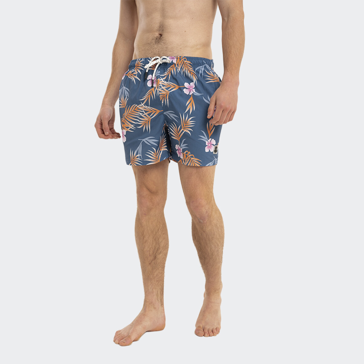 Short Reef Swim Tropical - Azul 