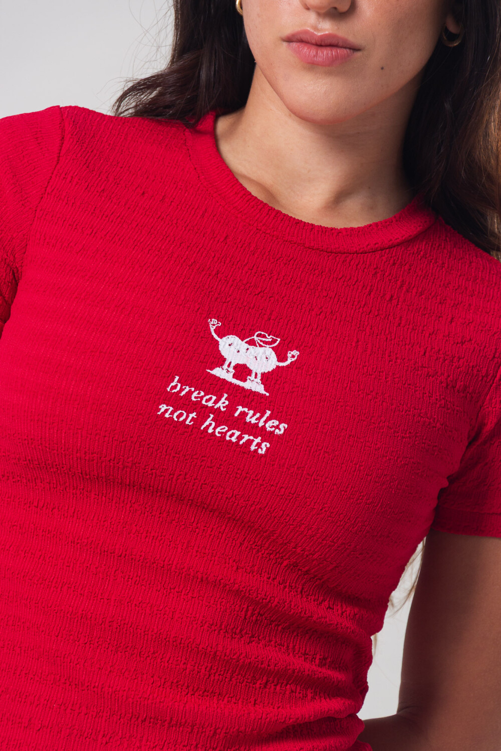 Remera Pulau Cherry Rojo