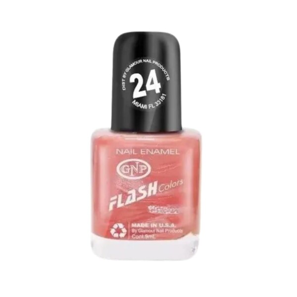 Esmalte de Uñas Flash Colors Nº 24 Rosa Nude Nacarado - GNP Esmalte de Uñas Flash Colors Nº 24 Rosa Nude Nacarado - GNP