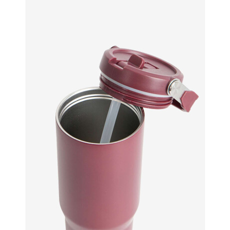Vaso Metálico Rue Du Voyage Rojo Burdeaux