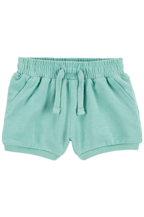 Short de algodón, verde Short de algodón, verde